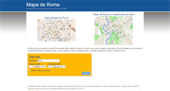 Desktop Screenshot of mapaderoma.com