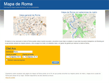 Tablet Screenshot of mapaderoma.com